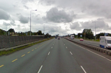 Serious collision between a van and motorbike on N7 Dublin-Limerick road