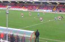 UCD's Robbie Benson scored with an unreal solo effort last night