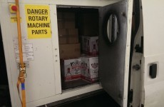 Twenty cases of counterfeit vodka hidden in air conditioning unit seized