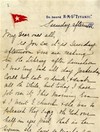 Letter written on the day the Titanic sank sells for €145,000