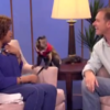 Chat show host teases monkey and gets a slap in return