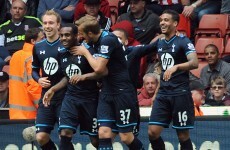 Spurs keep dim Champions League hopes flickering while Swansea throttle Villa
