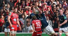 Here's the astonishing James Coughlan block on Jonny Wilkinson's drop-goal attempt
