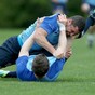 Brian O'Driscoll and Rob Kearney have been fighting in training... again