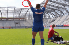 French fullback lands penalty trick-shot from 5m line, still not a patch on Paddy Jackson