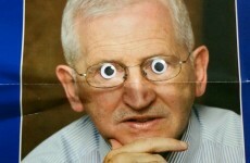 Election leaflets, vastly improved with googly eyes