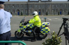 Here's how Garda Traffic bikers practice