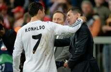 Roy Keane congratulated Cristiano Ronaldo after his masterclass in Munich tonight