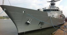 The Defence Force's newest ship has arrived in Cork