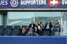 Diego Maradona is at Stamford Bridge to watch Chelsea-Atleti