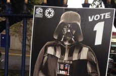 Darth Vader is running for election in Dublin*