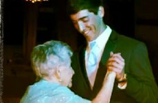 Teenager takes his great-granny to school dance - because she never had one