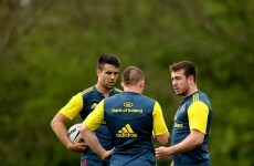 JJ's back as Munster change 11 for their Pro12 trip to Edinburgh