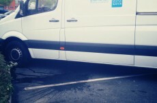 The most painfully ironic photo of an Irish Water van you'll see today