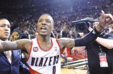 Brilliant buzzer beater sends 'Blazers to second round of NBA playoffs