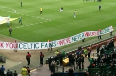 'We've Never Walked Alone' - Liverpool fans thank Celtic for Hillsborough support
