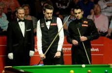 Ronnie O'Sullivan leads 10-7 after first day of the World Championship final