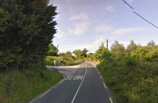 Man killed when his car struck a ditch in the early hours of this morning