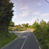 Man killed when his car struck a ditch in the early hours of this morning