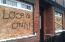 Racist graffiti attack on Belfast homes