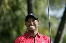 Tiger Woods refuses to let his five-year-old son beat him at putting contests