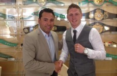 Jason Quigley's pro debut will be on a blockbuster card in the MGM Grand, Las Vegas