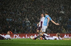 The Etihad erupts as quick-fire Dzeko double puts Man City in control