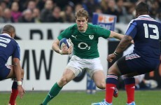 Andrew Trimble voted the IRUPA Player of the Year