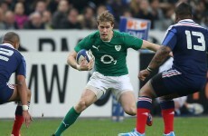Andrew Trimble voted the IRUPA Player of the Year