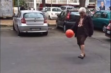 This Italian granny is better at keepie-uppies than you