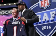 'Johnny Football' made to sweat as Clowney picked first at NFL Draft