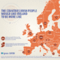 Which countries do Irish people wish Ireland was more like?