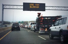 Boston drivers given to-the-point road signs.... do we need some in Ireland?