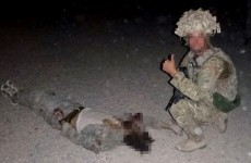 Two RAF members withdrawn from duties over "graphic photo with Afghan body"