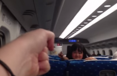 Backpacker and little girl break language barrier with adorable game of Rock Paper Scissors