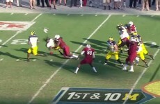 Here's the hit that put no 1 NFL draft pick Jadeveon Clowney on the map