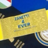 Javier Zanetti closed out his San Siro career wearing a one-off captain's armband