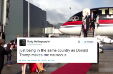 Irish Twitter reacted hilariously to Donald Trump's arrival