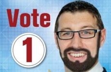 This Fine Gael candidate has given himself a glorious Conchita beard