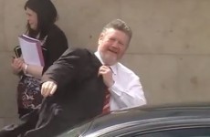 Watch: Dozens of angry protesters heckle James Reilly at Roscommon Hospital
