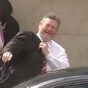 Watch: Dozens of angry protesters heckle James Reilly at Roscommon Hospital