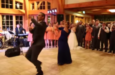 Supermum performs the most epic of wedding dances with her son