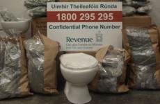 Half a million euro worth of cannabis found in shipment of toilets