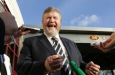 'Nobody hurt or afraid' as man throws bottle of cola at Health Minister