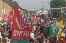 Thousands protest over proposed closure of Navan emergency department