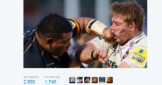 Check out Tom Youngs and Salesi Ma'afu's brilliant Twitter reaction to their on-field scuffle