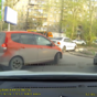 Driver's attempt to skip traffic jam backfires mortifyingly