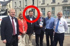 Guess who's back? Brian Cowen hits the campaign trail in Tullamore