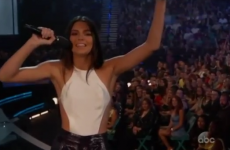 Kendall Jenner's mortifying autocue fail at last night's Billboard awards