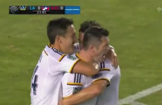 Robbie Keane popped up with this 'spectacular' goal for the LA Galaxy last night